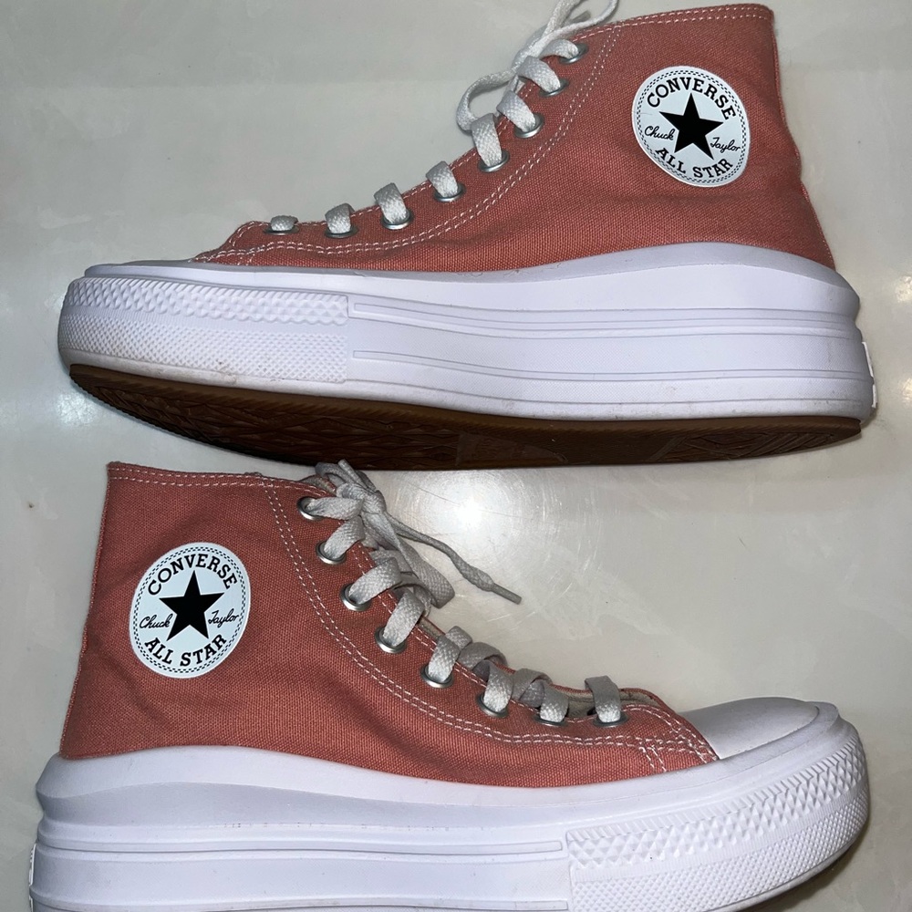 Converse Women's High-Top Platform Sneakers - Watermelon